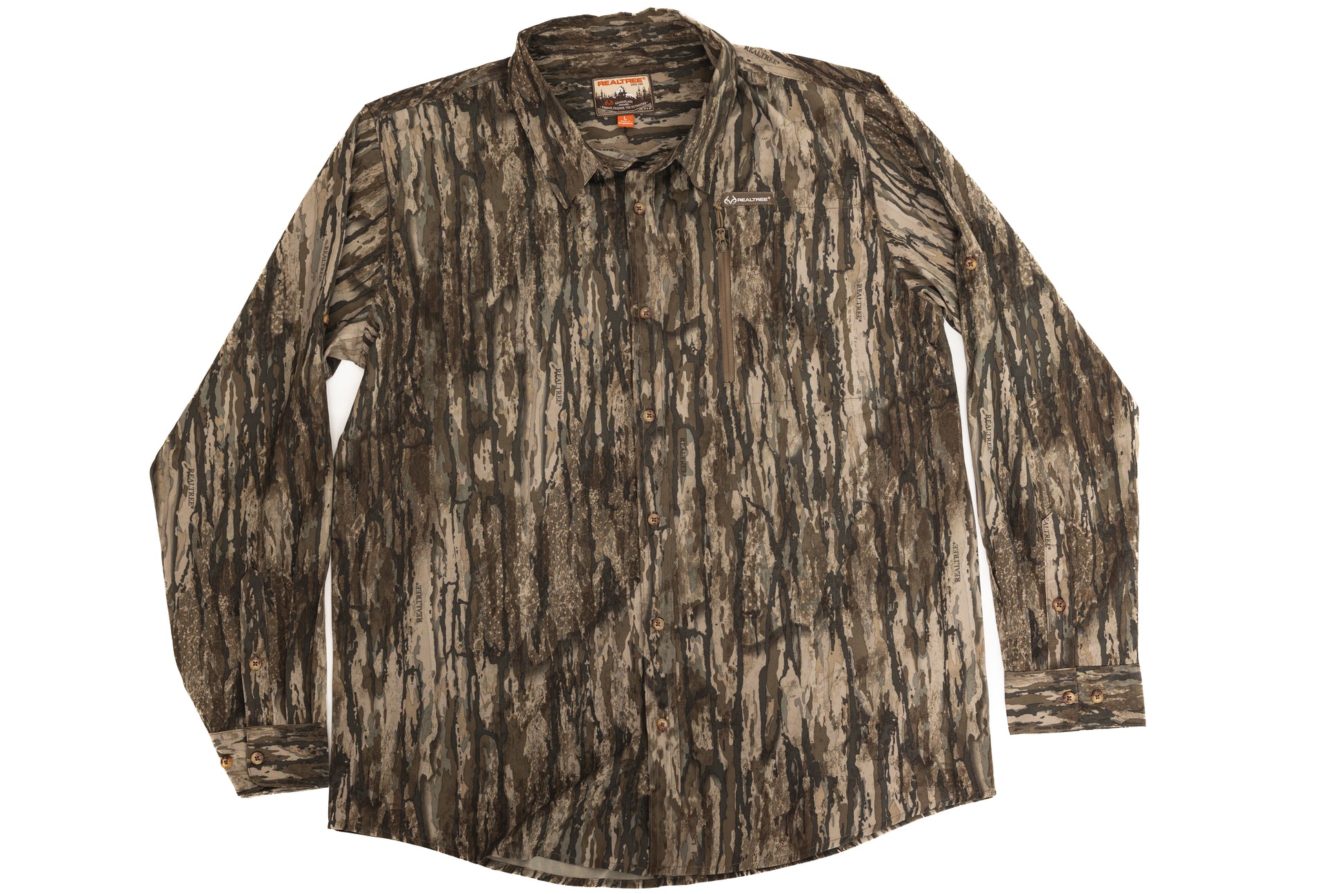 Realtree Button Down Long Sleeve Hunting Shirt