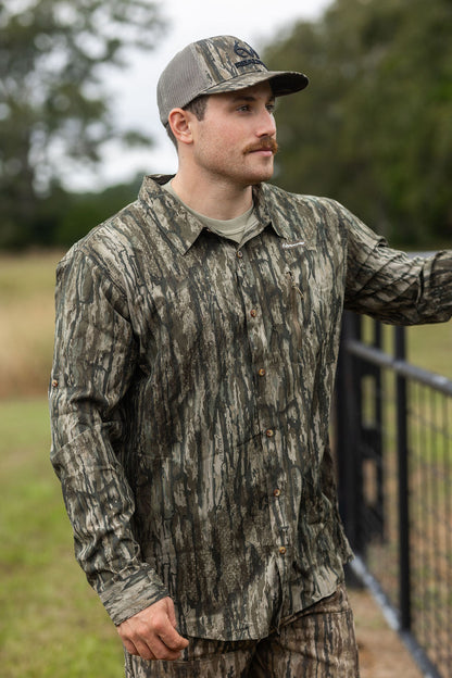 Realtree Button Down Long Sleeve Hunting Shirt