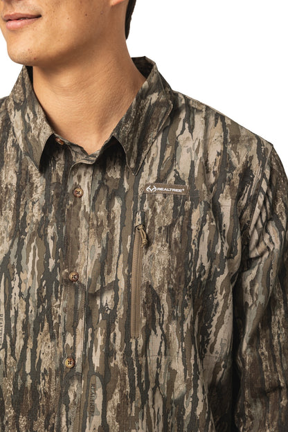 Realtree Button Down Long Sleeve Hunting Shirt