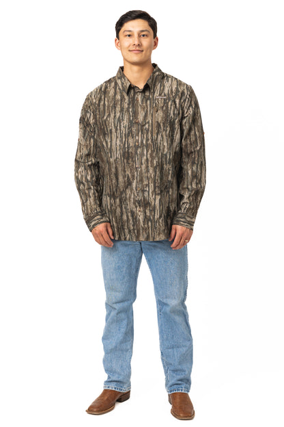 Realtree Button Down Long Sleeve Hunting Shirt