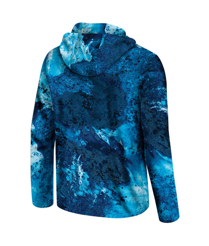 Realtree Realtree Unisex Dark Blue Roscoe Ole Miss Performance Hooded Sun Shirt - Realtree XTREME Colors