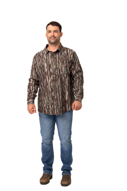 Realtree Button Down Long Sleeve Hunting Shirt - Realtree Original