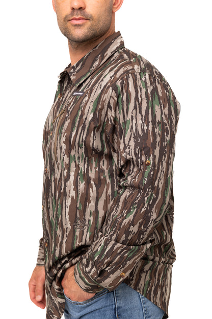 Realtree Button Down Long Sleeve Hunting Shirt - Realtree Original