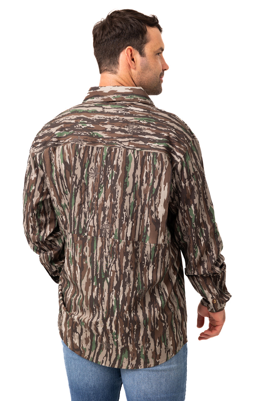 Realtree Button Down Long Sleeve Hunting Shirt - Realtree Original