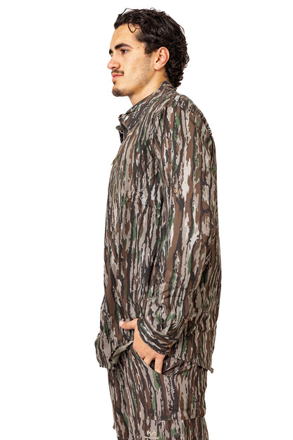 Realtree Button Down Long Sleeve Hunting Shirt - Realtree Original