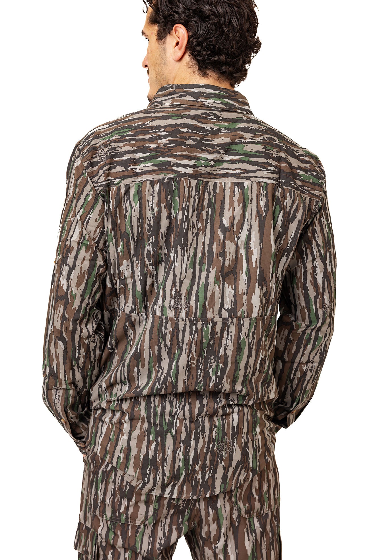 Realtree Button Down Long Sleeve Hunting Shirt - Realtree Original