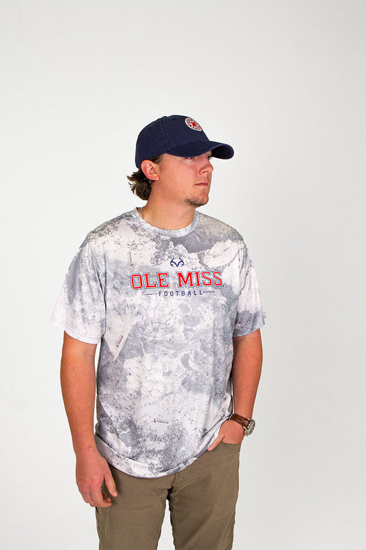 Realtree Ole Miss Rebels Unisex Short Sleeve Shirt - Realtree XTREME Colors