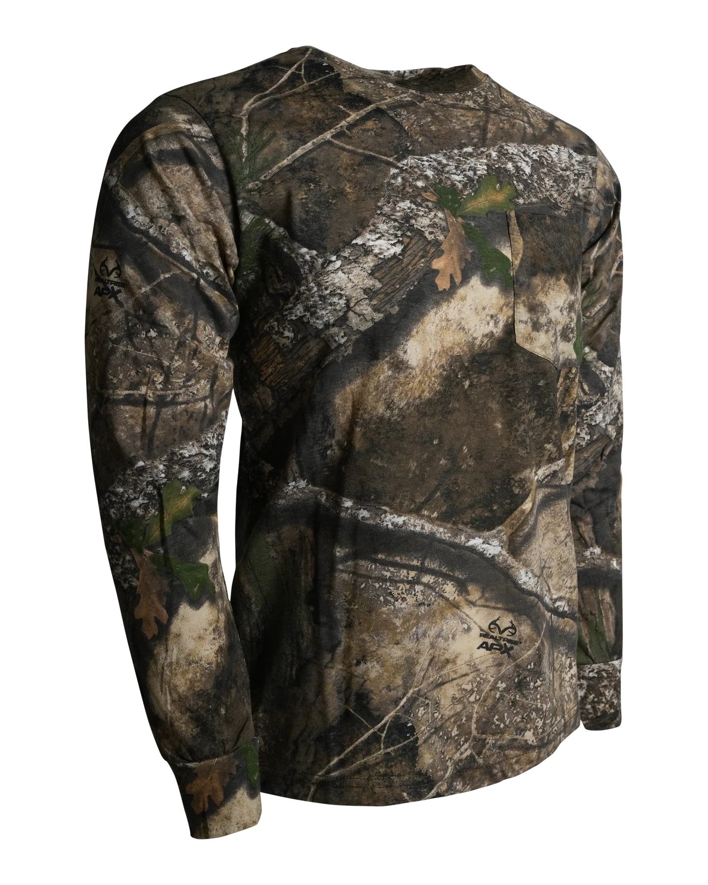 Realtree King's Camo Classic Long Sleeve Hunting T-shirt - Realtree APX