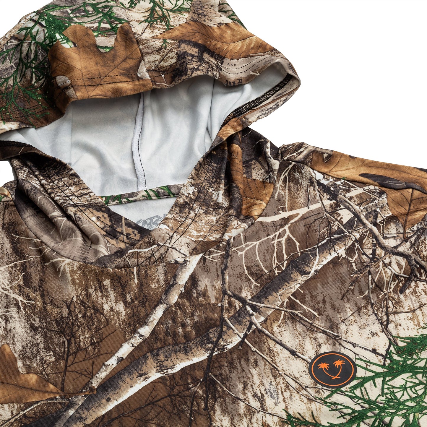 Realtree Catch Surf Hooded Long Sleeve Camo Rash Guard - Realtree EDGE