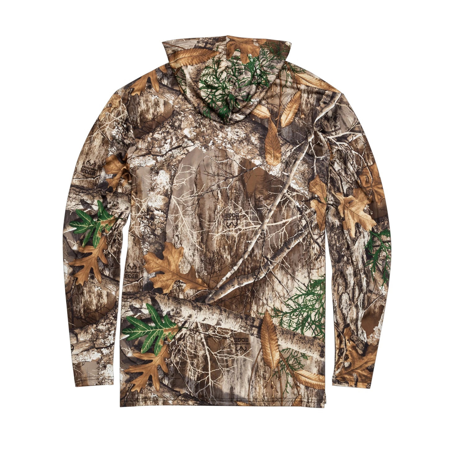 Realtree Catch Surf Hooded Long Sleeve Camo Rash Guard - Realtree EDGE