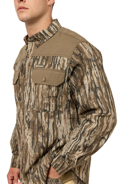 Realtree Milk River Button Down Camo Shirt
