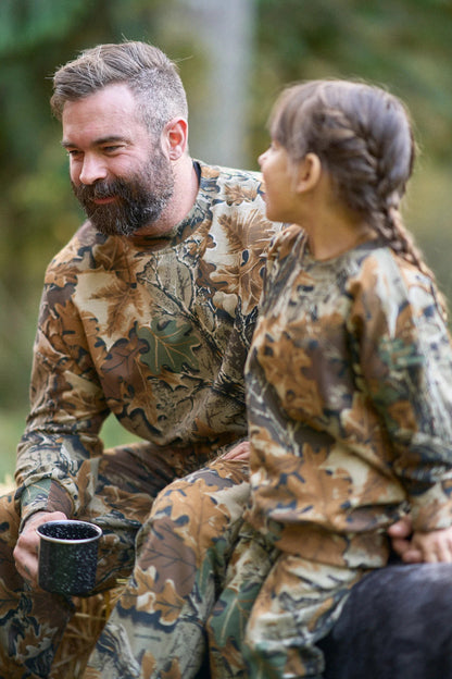 Realtree Little Bipsy Adult Camo Crewneck - Realtree Advantage Classic