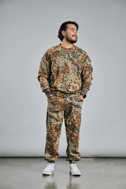 Realtree Little Bipsy Adult Camo Crewneck - Realtree Advantage Classic