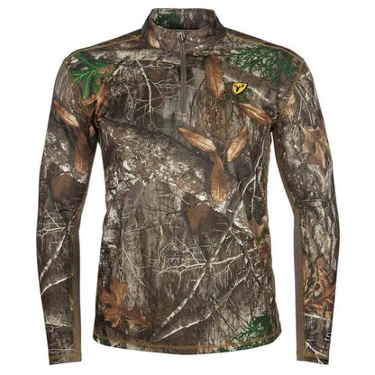 Realtree Blocker Outdoors Angatec 1/4 Zip Performance Shirt - Realtree Camo