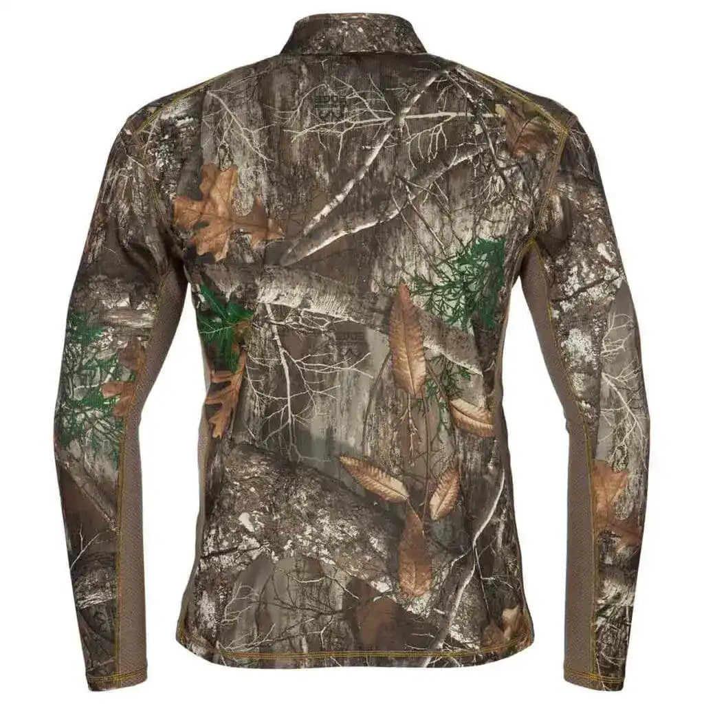Realtree Blocker Outdoors Angatec 1/4 Zip Performance Shirt - Realtree Camo