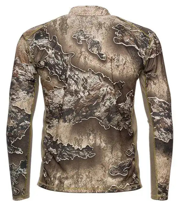 Realtree Blocker Outdoors Angatec 1/4 Zip Performance Shirt - Realtree Camo