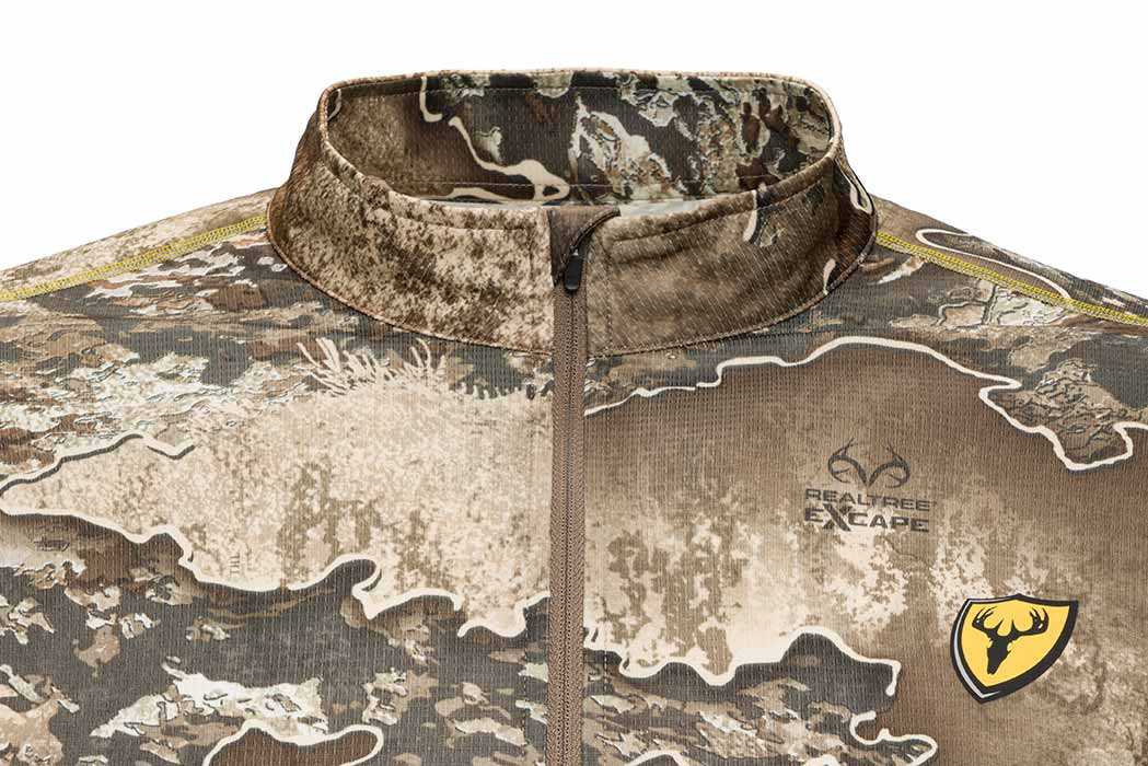 Realtree Blocker Outdoors Angatec 1/4 Zip Performance Shirt - Realtree Camo