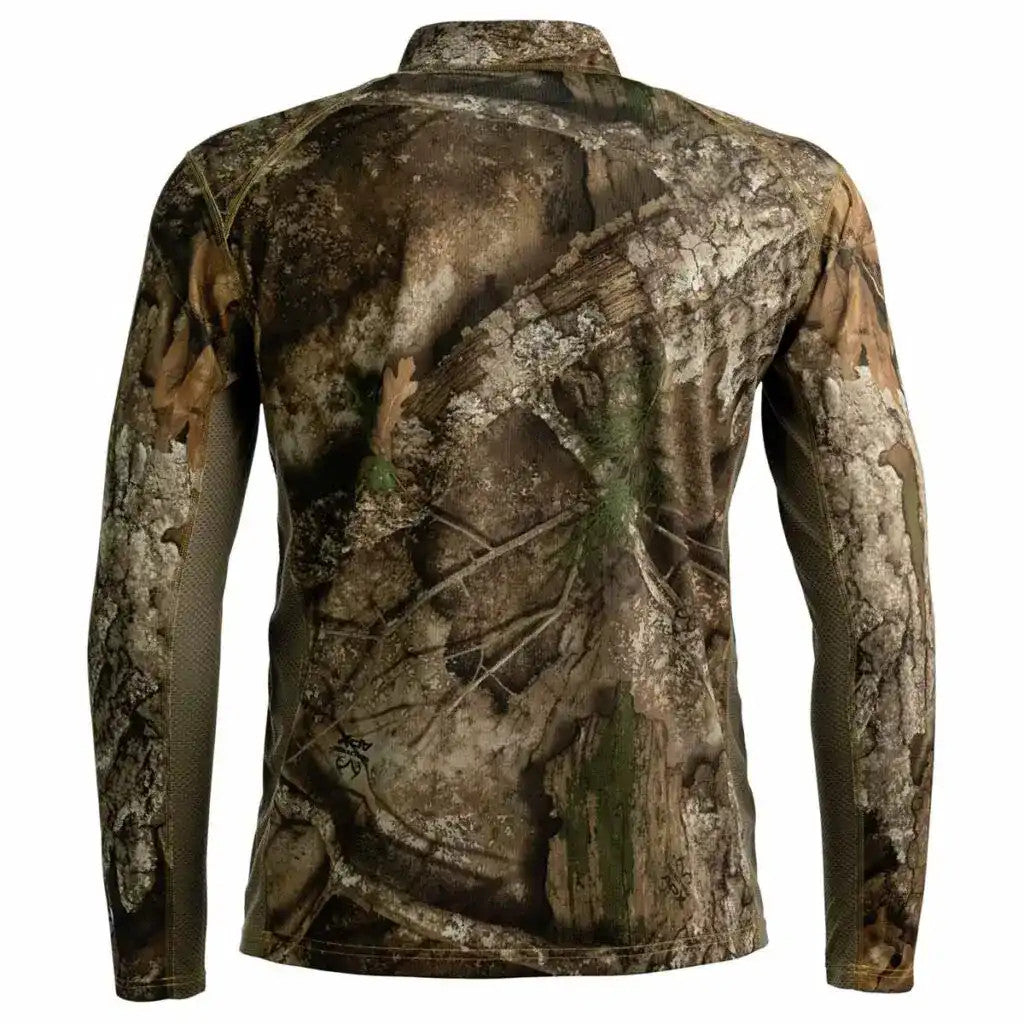 Realtree Blocker Outdoors Angatec 1/4 Zip Performance Shirt - Realtree Camo