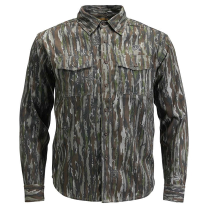Realtree Blocker Outdoors Finisher Fused Cotton Camo Field Shirt - Realtree Original