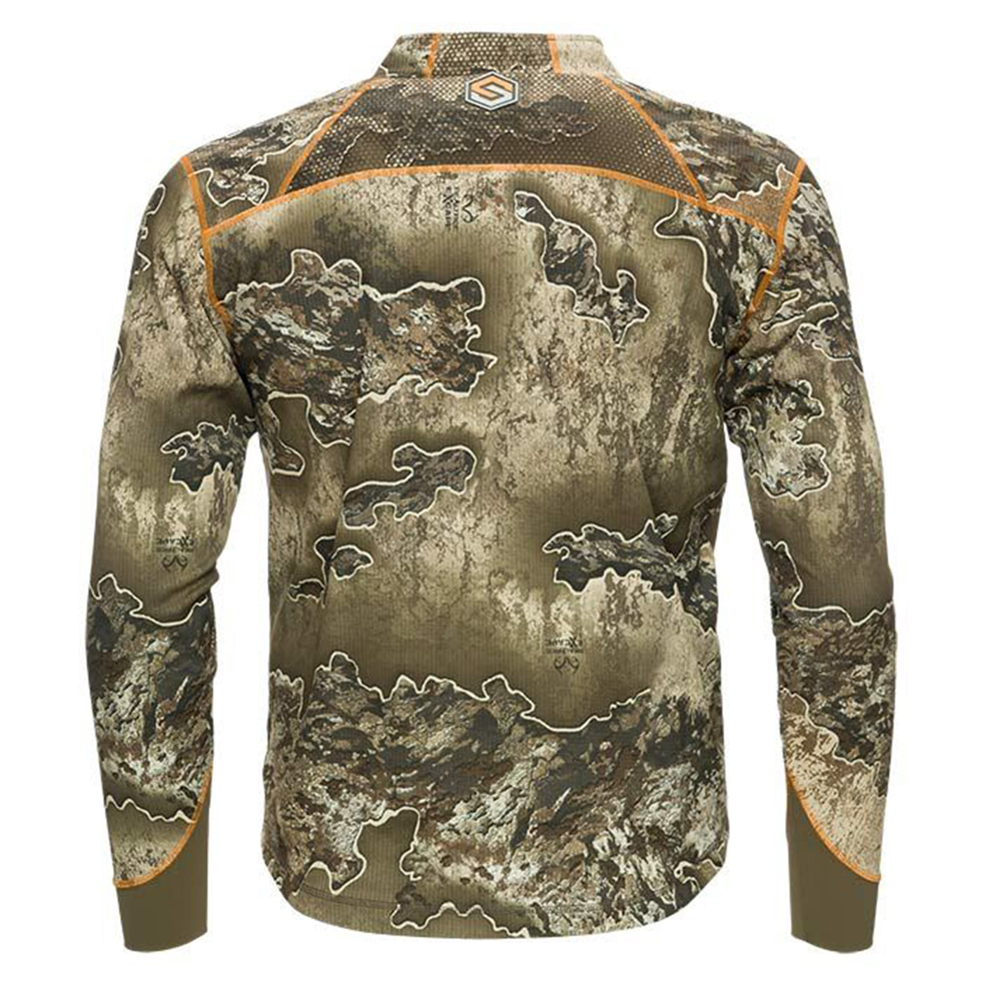 Realtree Scentlok Savanna AERO Attack V2 1/4 Zip Hunting Shirt - Realtree Camo