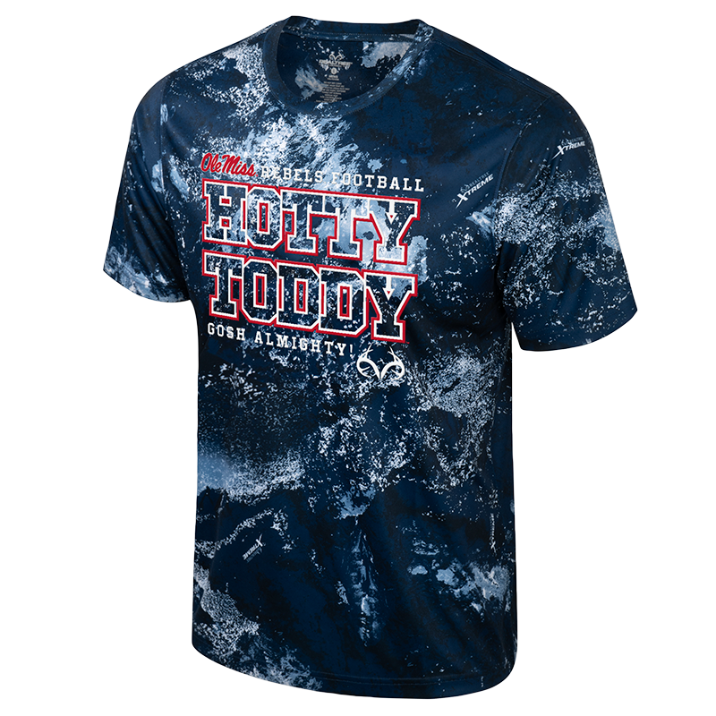 Realtree Realtree Unisex Ole Miss Hotty Toddy Short Sleeve Shirt - Realtree XTREME Colors