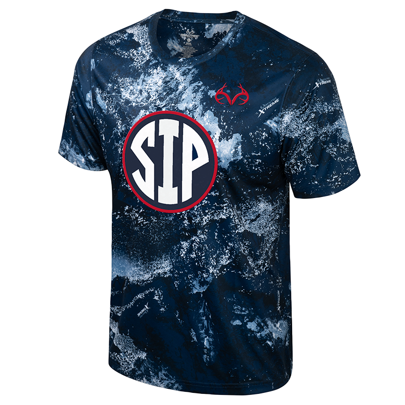 Realtree Realtree Unisex Ole Miss Come To The SIP Short Sleeve Shirt - Realtree XTREME Colors