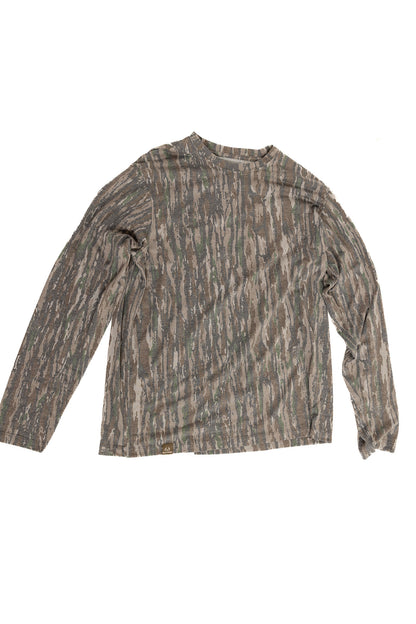 Realtree Long Sleeve Tri-Blend Faded Camo Shirt - Realtree Original