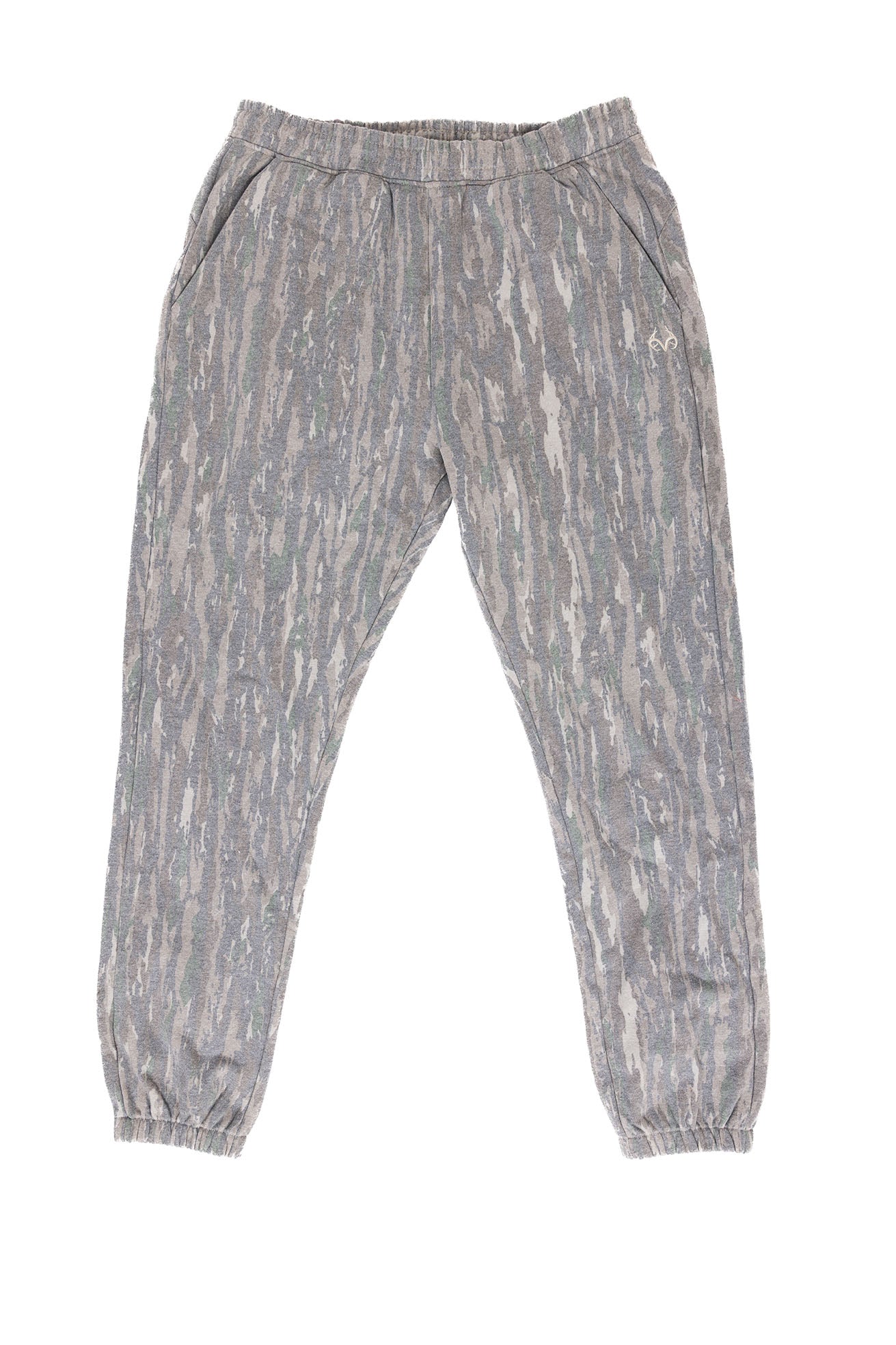 Realtree Unisex Faded Poly Cotton Camo Sweatpants - Realtree Original