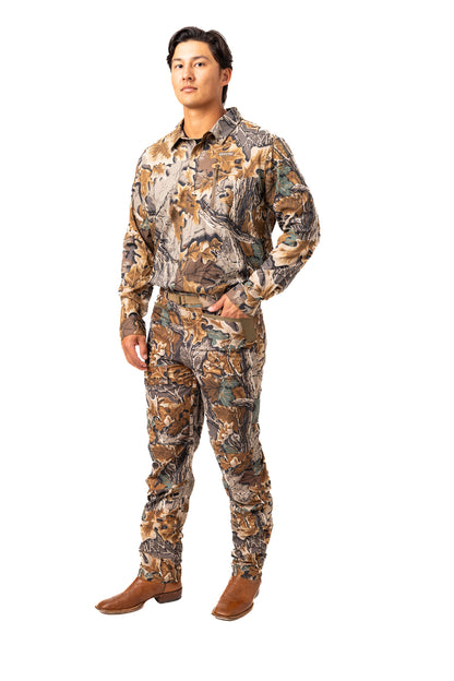 Realtree Stalker 5-Pocket Hunting Pants (Slim Cut) - Realtree Advantage Classic