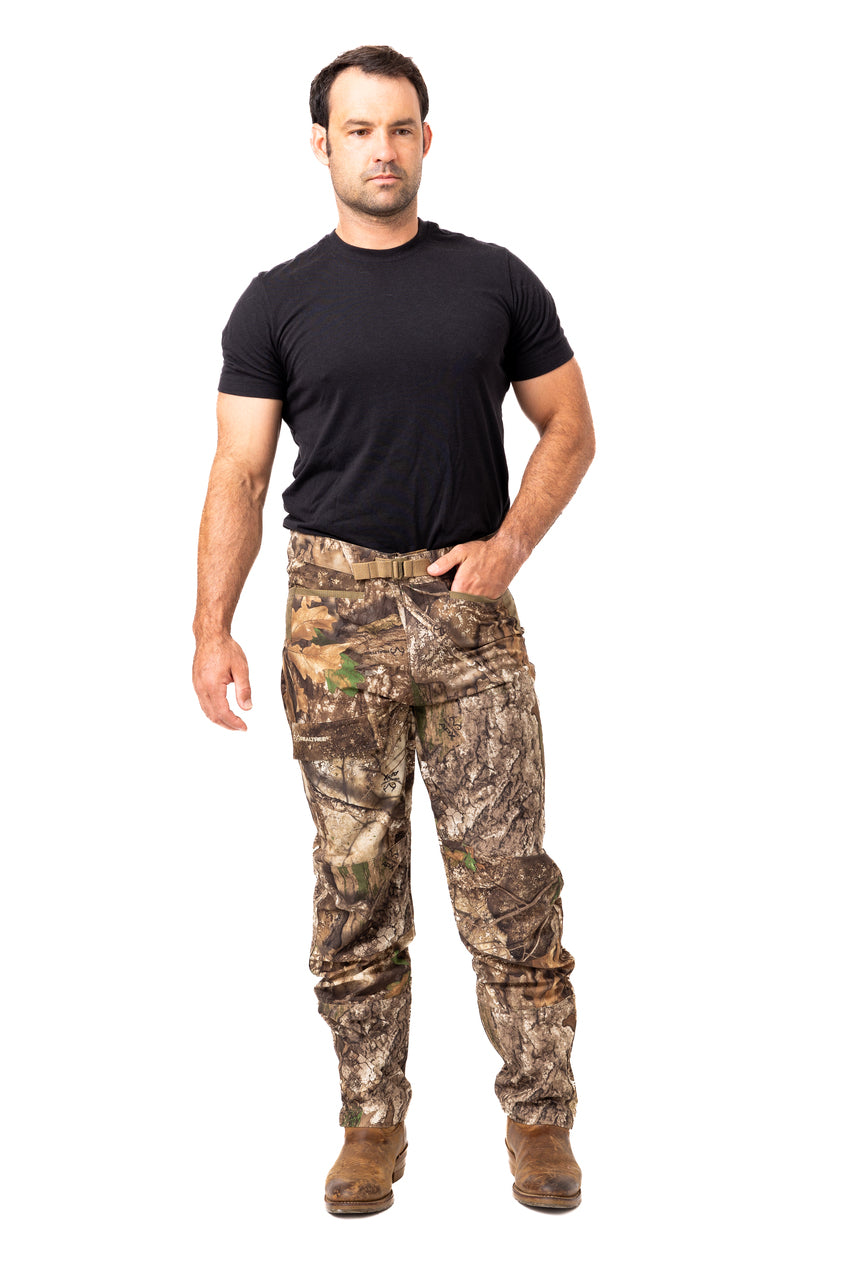Realtree Stalker 5-Pocket Hunting Pants (Slim Cut) - Realtree APX