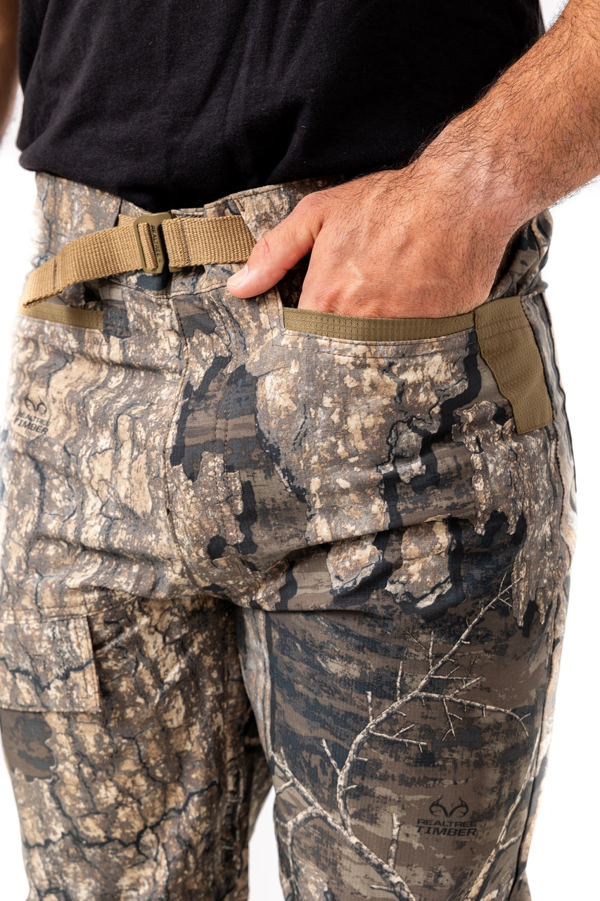Realtree Stalker 5-Pocket Hunting Pants (Slim Cut) - Realtree Timber