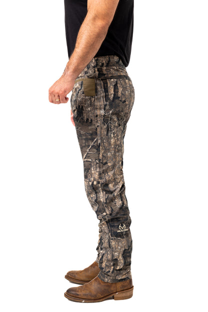 Realtree Stalker 5-Pocket Hunting Pants (Slim Cut) - Realtree Timber