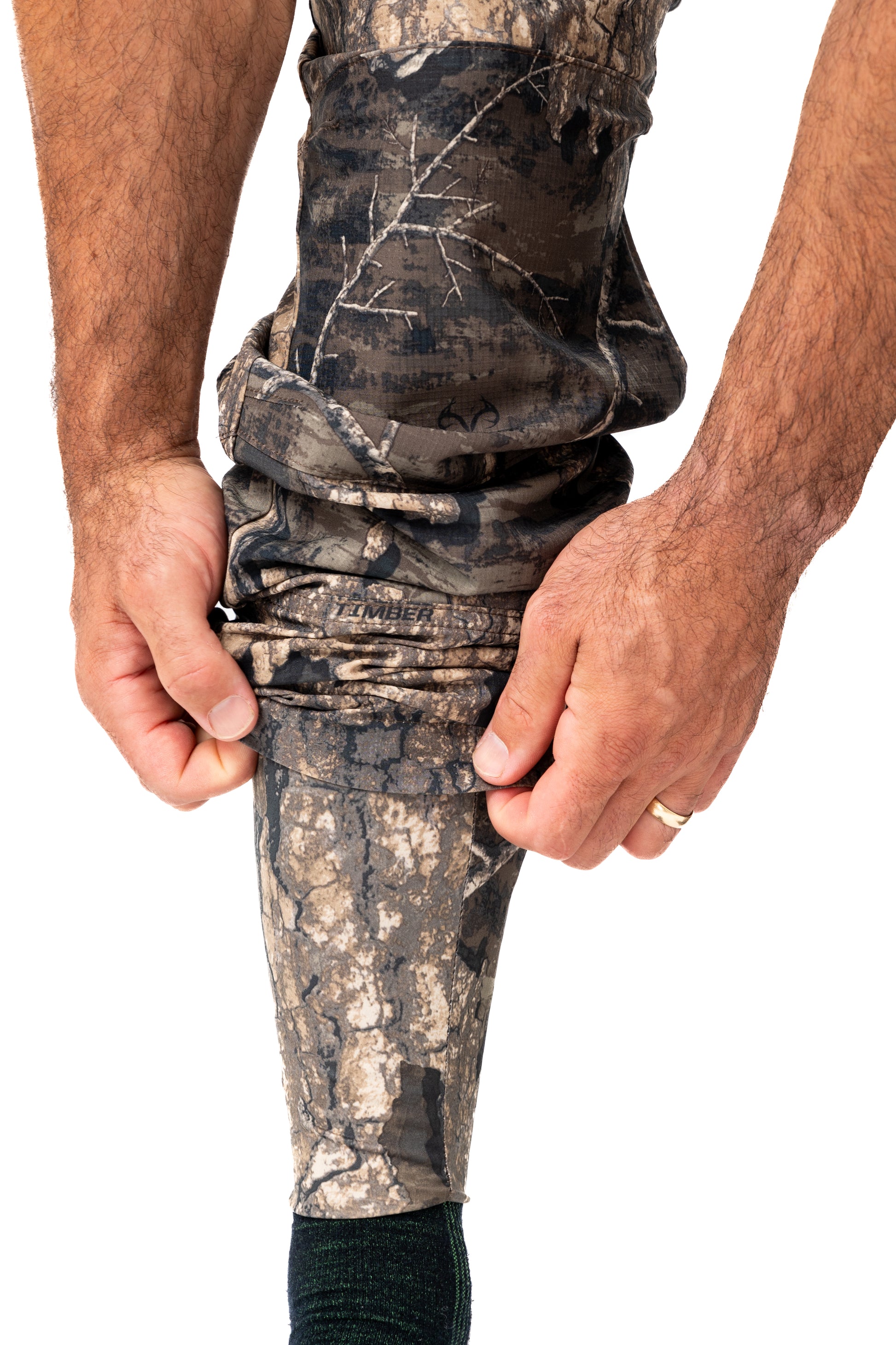 Realtree Stalker 5-Pocket Hunting Pants (Slim Cut) - Realtree Timber