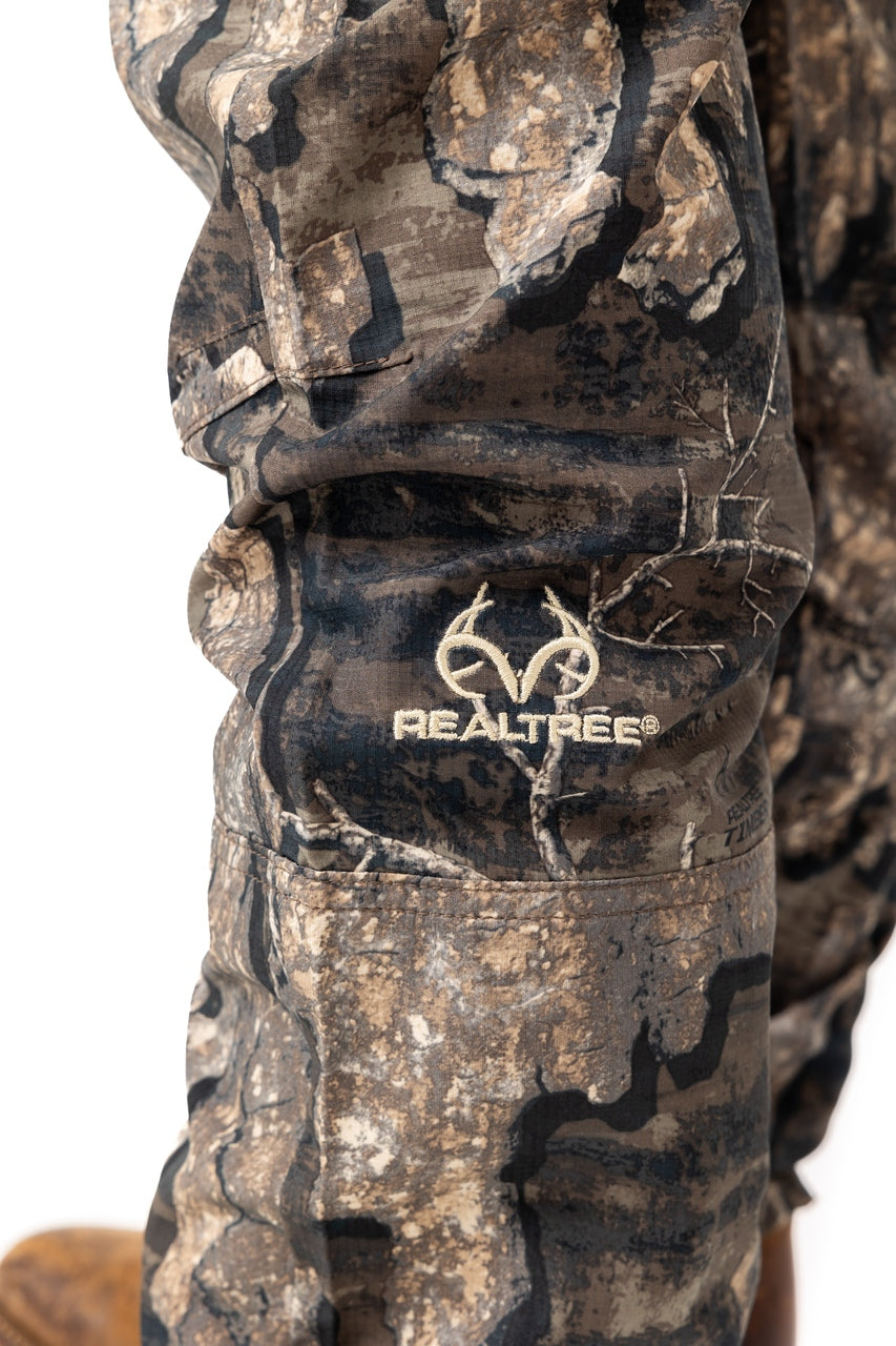 Realtree Stalker 5-Pocket Hunting Pants (Slim Cut) - Realtree Timber