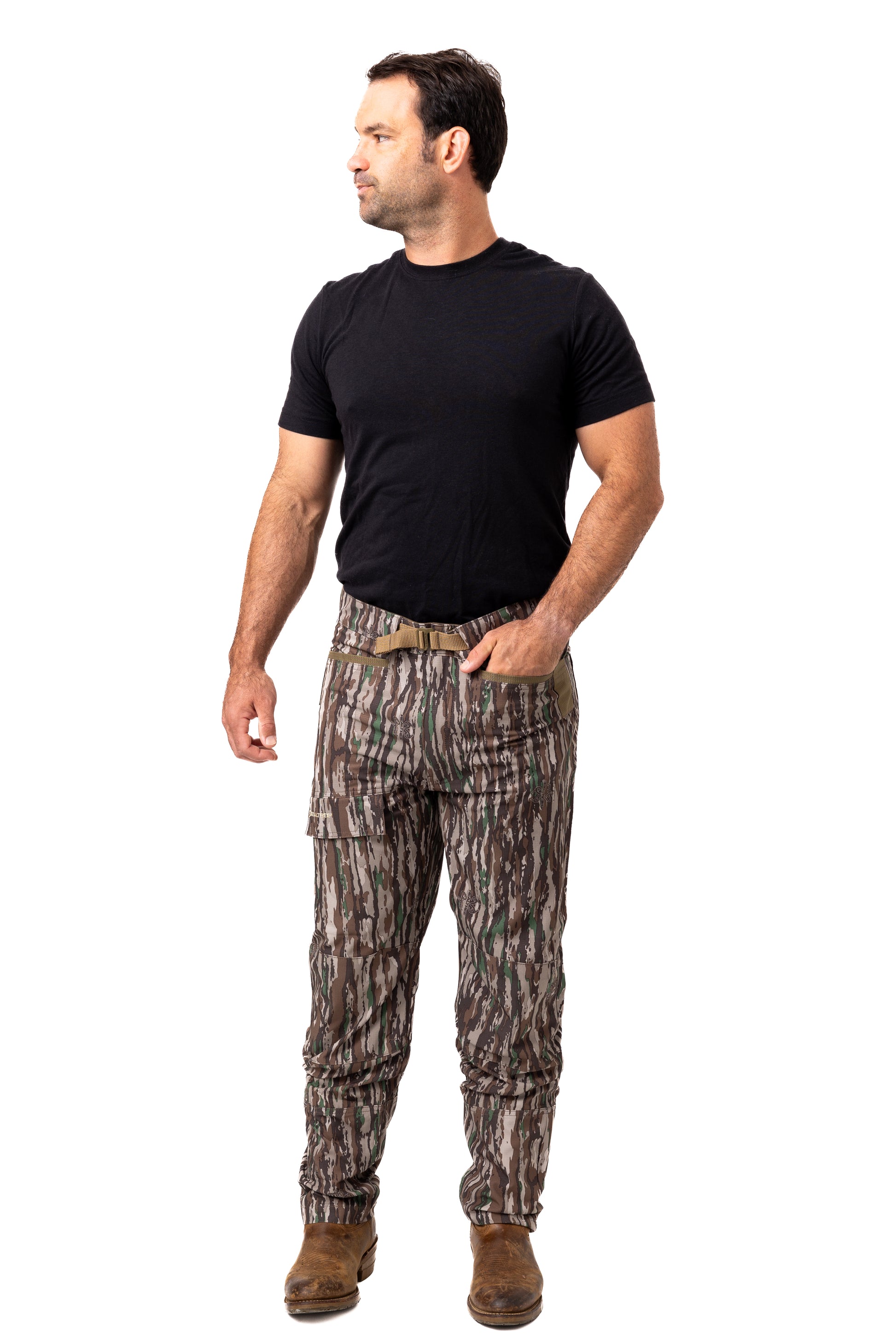 Realtree Stalker 5-Pocket Hunting Pants (Slim Cut) - Realtree Original