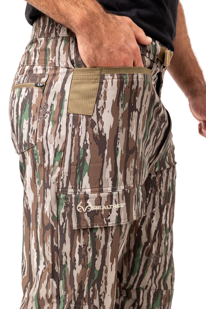 Realtree Stalker 5-Pocket Hunting Pants (Slim Cut) - Realtree Original