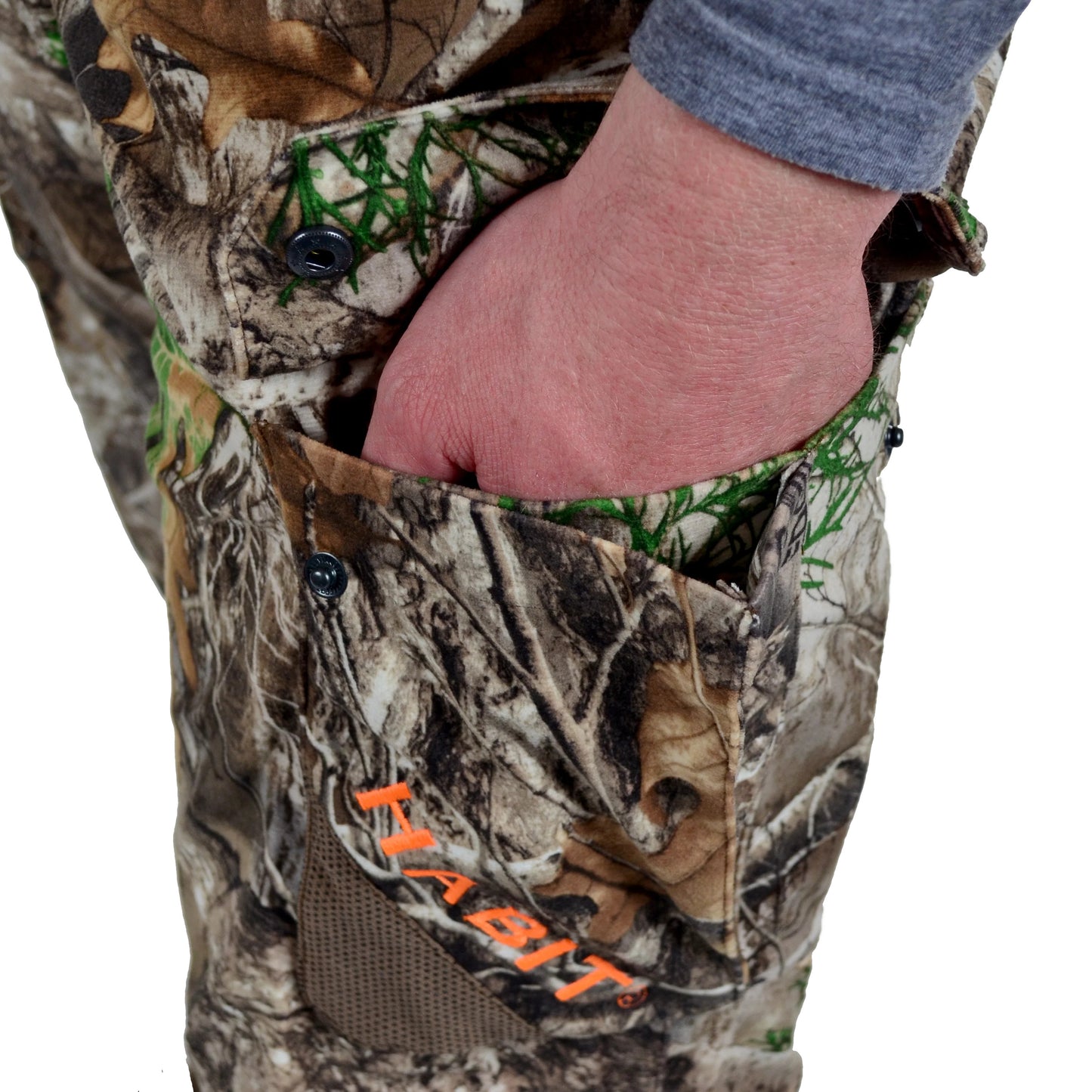 Realtree Habit Ripley Trail Stretch Waterproof Hunting Pants - Realtree EDGE