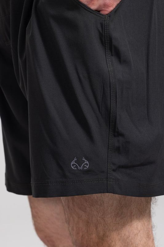 Realtree Lined Black Short - Realtree XTREME Colors