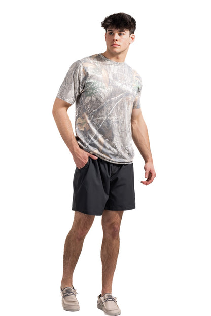 Realtree Lined Black Short - Realtree XTREME Colors