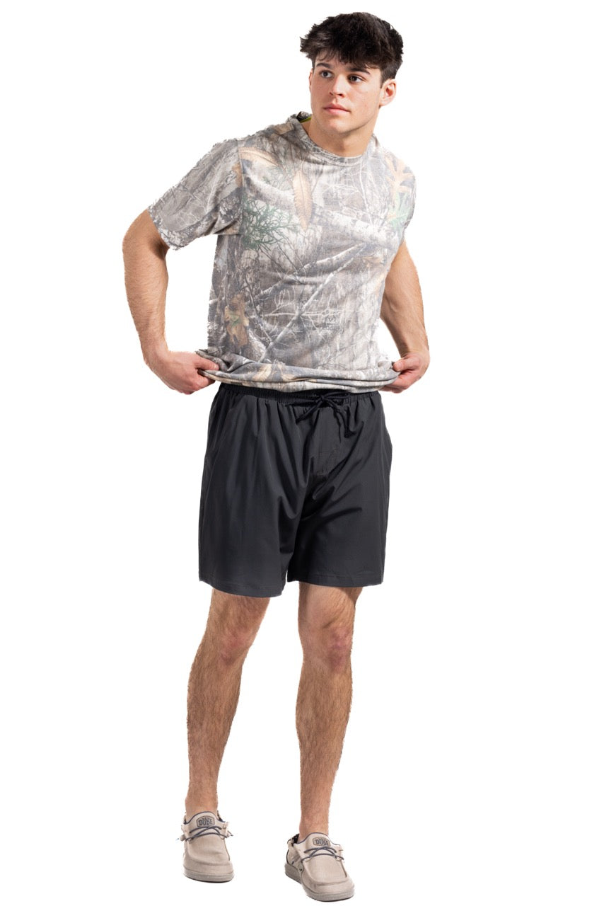 Realtree Lined Black Short - Realtree XTREME Colors