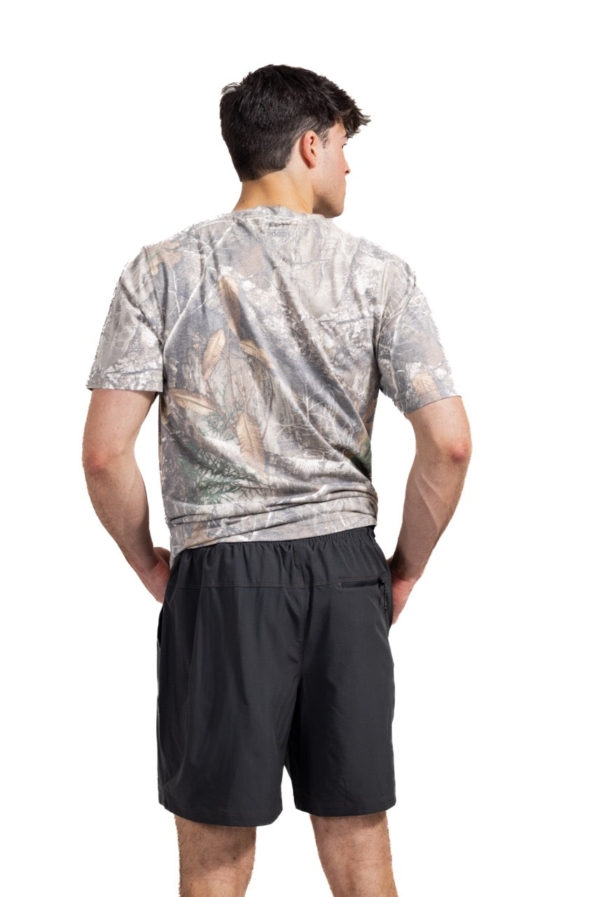 Realtree Lined Black Short - Realtree XTREME Colors