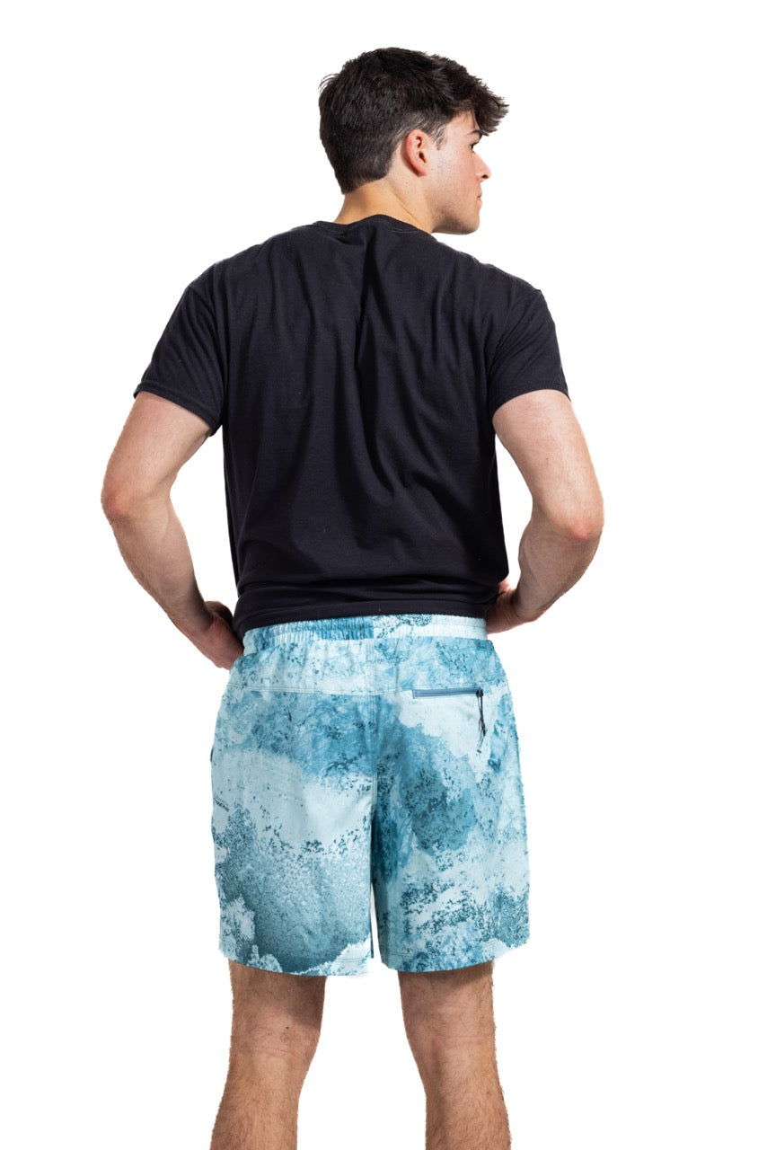 Realtree Lined Blue Short - Realtree XTREME Colors