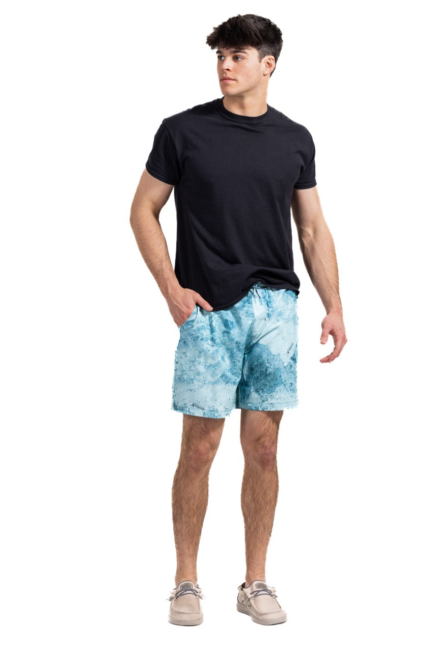 Realtree Lined Blue Short - Realtree XTREME Colors