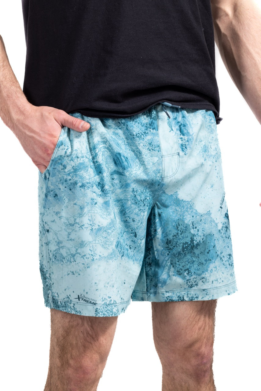 Realtree Lined Blue Short - Realtree XTREME Colors