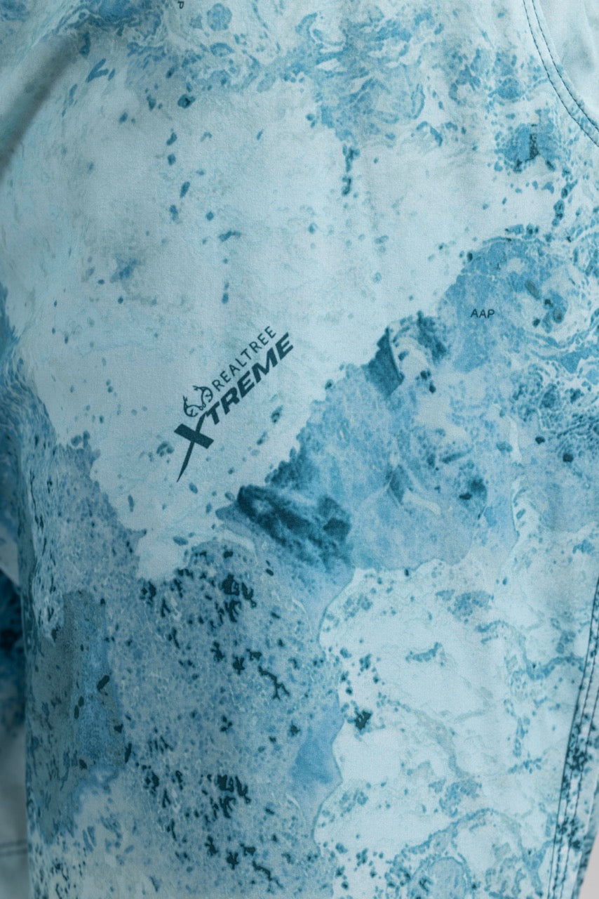 Realtree Lined Blue Short - Realtree XTREME Colors