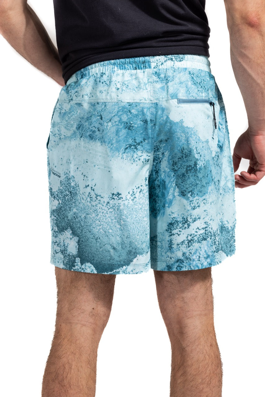 Realtree Lined Blue Short - Realtree XTREME Colors
