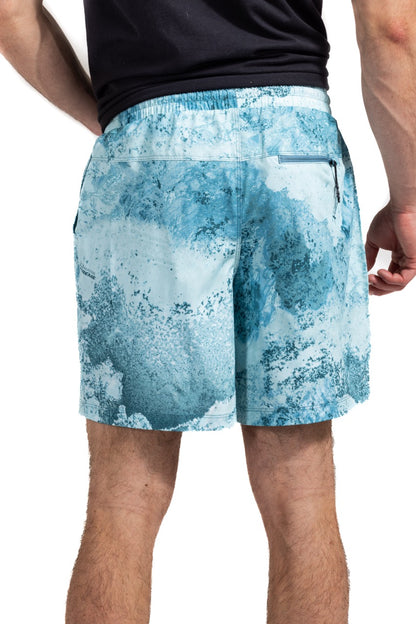 Realtree Lined Blue Short - Realtree XTREME Colors