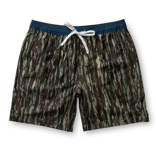 Realtree Duck Head 7" Rover Hybrid Performance Camo Shorts - Realtree Original