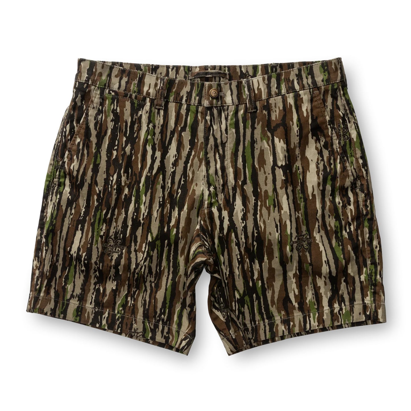 Realtree Duck Head 7" Gold School Chino Shorts - Realtree Original