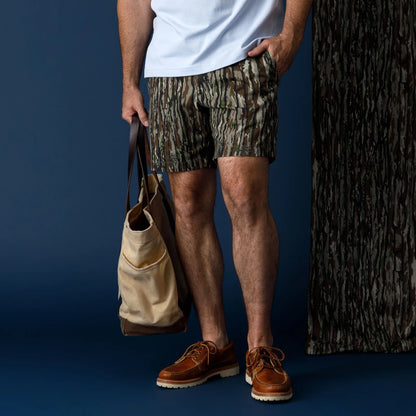 Realtree Duck Head 7" Gold School Chino Shorts - Realtree Original